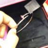 1:1 Replica Cartier Juste Un Clou SM Bracelet Pink Gold B6062517 - Image 5
