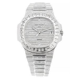 Nautilus 5719 TWF Full Diamond Big Diamond Bezel 324 SC