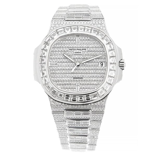 Nautilus 5719 TWF Full Diamond Big Diamond Bezel 324 SC
