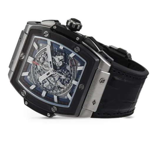 Hublot Spirit Of Big Bang Men Automatic Skeleton Leather Watch 601.NM.0173.LR - Image 2