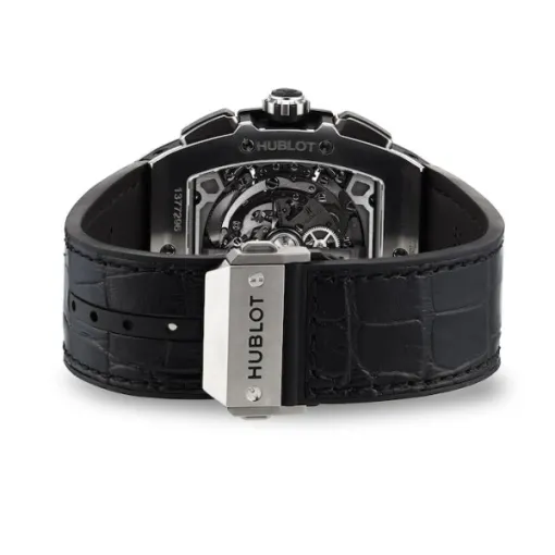 Hublot Spirit Of Big Bang Men Automatic Skeleton Leather Watch 601.NM.0173.LR - Image 3