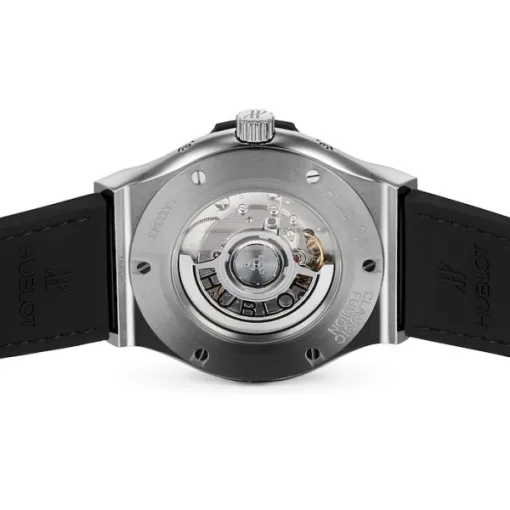 Hublot Classic Fusion Men Automatic Skeleton Leather Watch 517.NX.0170.LR - Image 4