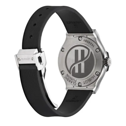 Hublot Classic Fusion Women Quartz Black Rubber Watch 581.NX.1171.RX - Image 2