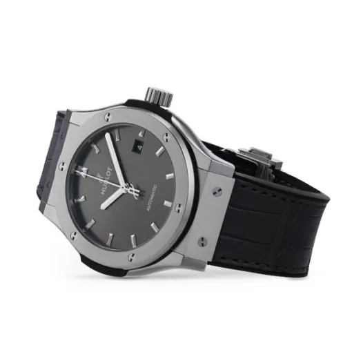 Hublot Classic Fusion Men Automatic Grey Alligator Watch 542.NX.7071.LR - Image 2