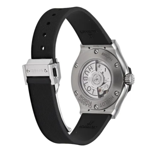 Hublot Classic Fusion Women Automatic Black Rubber Watch 582.NX.1170.RX.1204 - Image 2