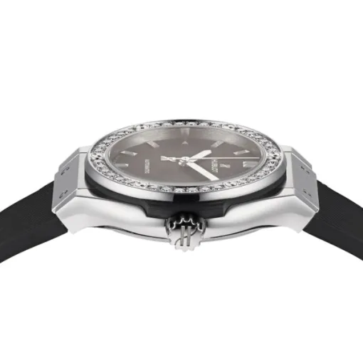 Hublot Classic Fusion Women Automatic Black Rubber Watch 582.NX.1170.RX.1204 - Image 3