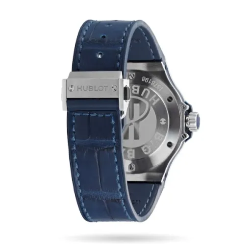 Hublot Big Bang Men Automatic Blue Alligator Watch 361.SX.7170.LR.1204 - Image 3