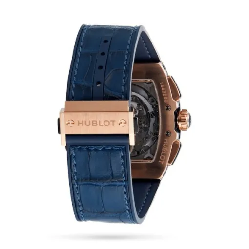 Hublot Spirit Of Big Bang Men Automatic Blue Alligator Watch 641.OX.7180.LR - Image 3