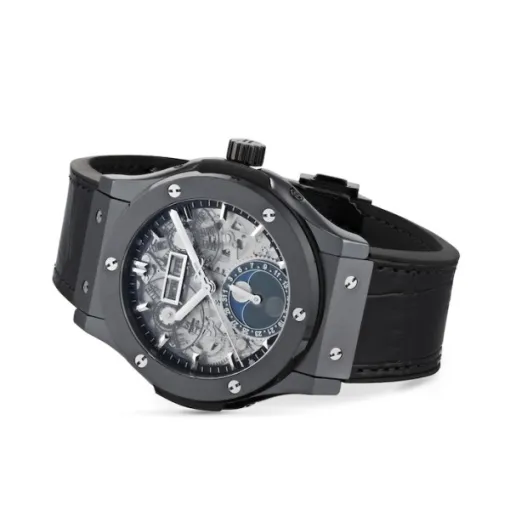 Hublot Classic Fusion Men Automatic Black Alligator Watch 547.CX.0170.LR - Image 2
