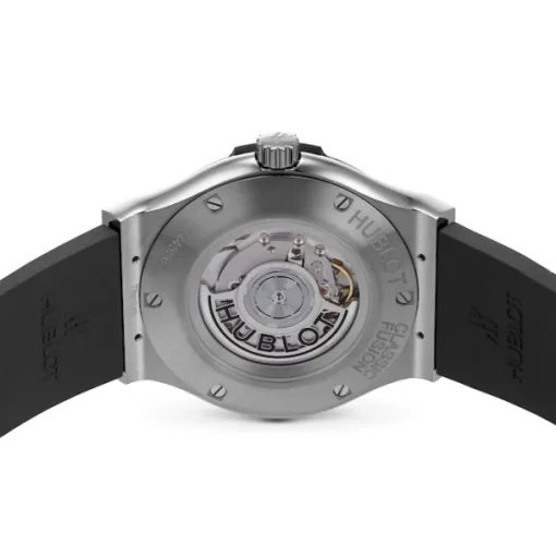 Hublot Classic Fusion Men Automatic Grey Rubber Watch 511.NX.7071.RX - Image 4