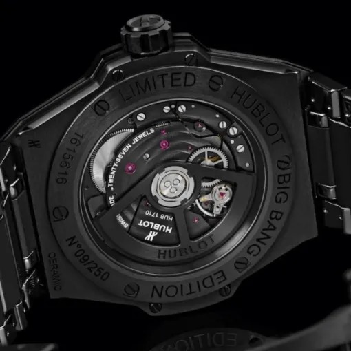 Hublot Big Bang Men Automatic Black Ceramic Watch 456.CX.0140.CX - Image 4