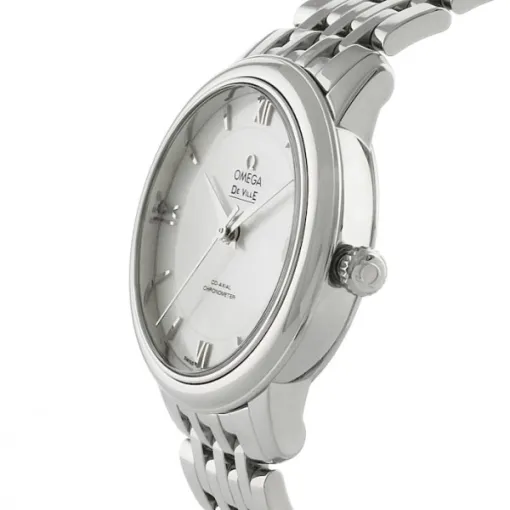 Omega De Ville Women Automatic Mother of Pearl Stainless Steel Watch O42410332005001 - Image 2