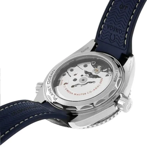 Omega Planet Ocean Men Automatic Blue Leather Watch O21533402003001 - Image 5