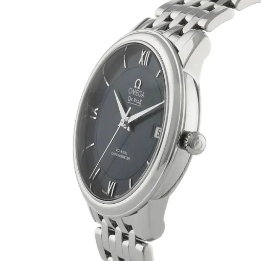 Omega De Ville Men Automatic Blue Stainless Steel Watch O42410402003001 - Image 2