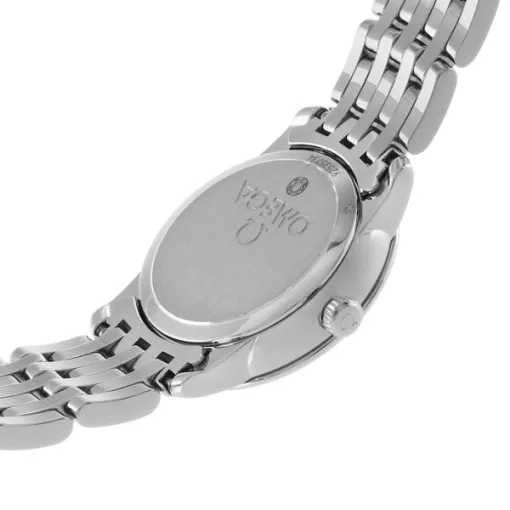 Omega De Ville Women Quartz Silver Stainless Steel Watch O42410246055001 - Image 5
