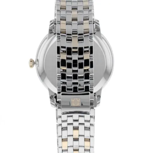 Omega De Ville Men Automatic Mother of Pearl Stainless Steel & 18ct Yellow Gold Watch O42420402002001 - Image 3