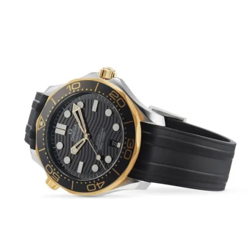Omega Seamaster Men Automatic Black Rubber Watch O21022422001001 - Image 2