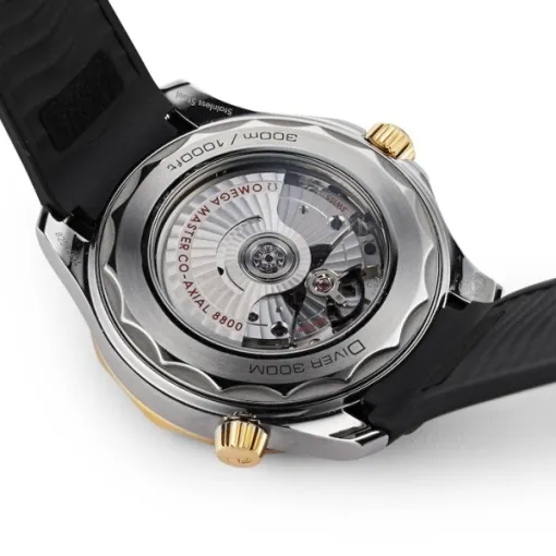 Omega Seamaster Men Automatic Black Rubber Watch O21022422001001 - Image 4