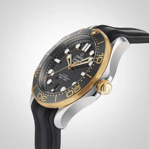 Omega Seamaster Men Automatic Black Rubber Watch O21022422001001 - Image 6