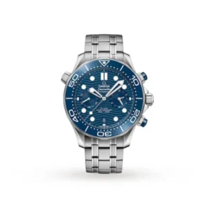 Omega Seamaster Men Automatic Blue Stainless Steel Watch O21030445103001