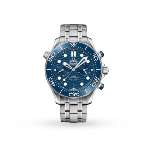 Omega Seamaster Men Automatic Blue Stainless Steel Watch O21030445103001