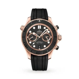 Omega Seamaster Men Automatic Black Rubber Watch O21062445101001