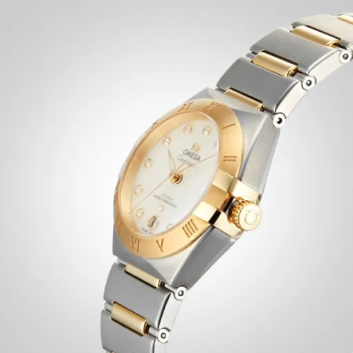Omega Constellation Women Automatic Mother of Pearl Stainless Steel Watch O13120292055002 - Image 4