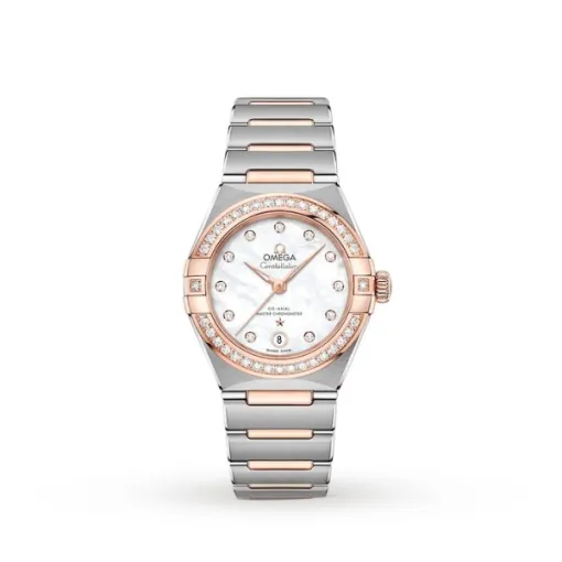 Omega Constellation Women Automatic Mother of Pearl Stainless Steel Watch O13125292055001