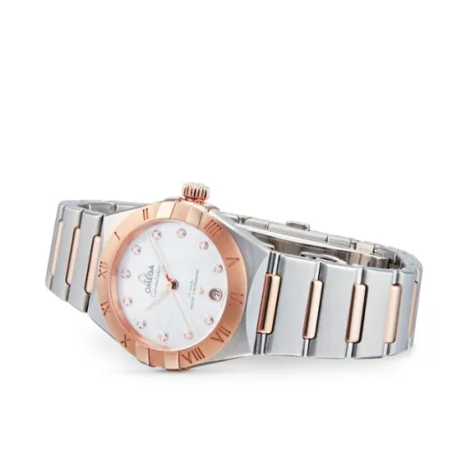 Omega Constellation Women Automatic Mother of Pearl Stainless Steel Watch O13120292055001 - Image 2