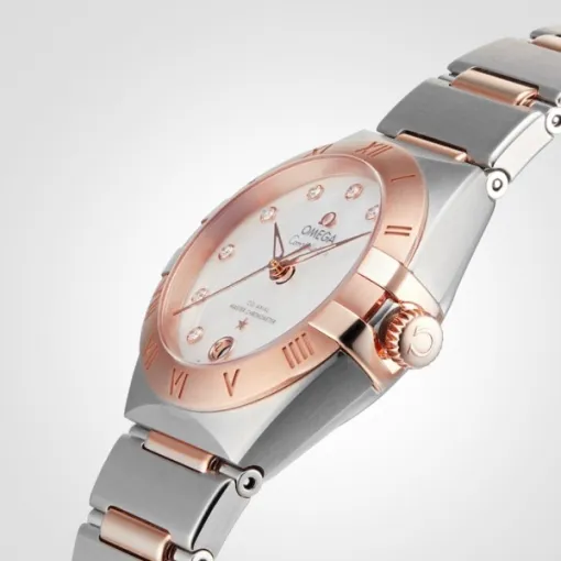 Omega Constellation Women Automatic Mother of Pearl Stainless Steel Watch O13120292055001 - Image 5
