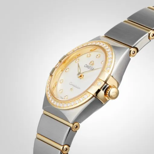 Omega Constellation Women Quartz Mother of Pearl Stainless Steel Watch O13125256055002 - Image 5