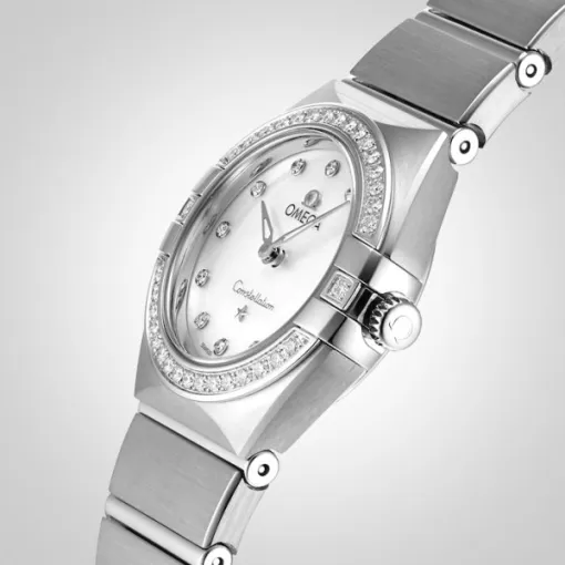 Omega Constellation Women Quartz Mother of Pearl Stainless Steel Watch O13115256055001 - Image 6