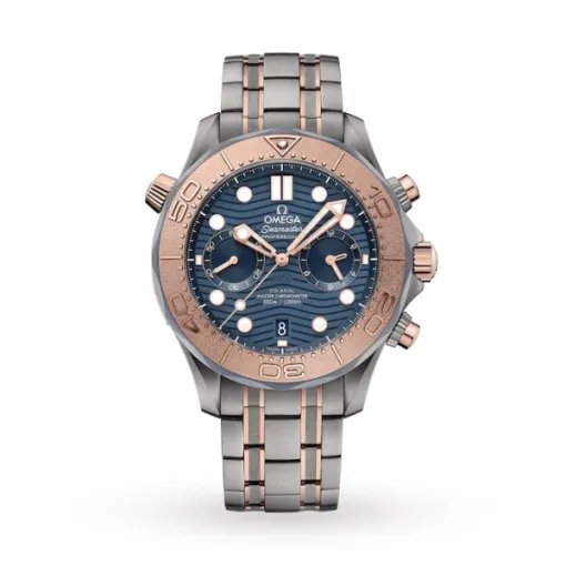 Omega Seamaster Men Automatic Blue Titanium Watch O21060445103001