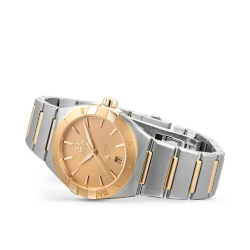 Omega Constellation Men Automatic Yellow Stainless Steel & 18ct Gold Watch O13120362008001 - Image 2