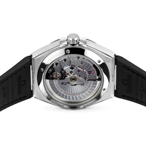 Omega Constellation Men Automatic Grey Leather Watch O13133412106001 - Image 4