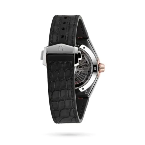 Omega Constellation Men Automatic Grey Leather Watch O13123412106001 - Image 3