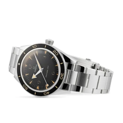 Omega Seamaster Men Automatic Black Stainless Steel Watch O23430412101001 - Image 3