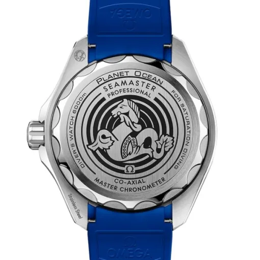 Omega Planet Ocean Men Automatic White Rubber Watch O21532462104001 - Image 2