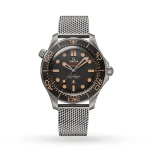 Omega Seamaster Men Automatic Black Titanium 007 Watch O21090422001001