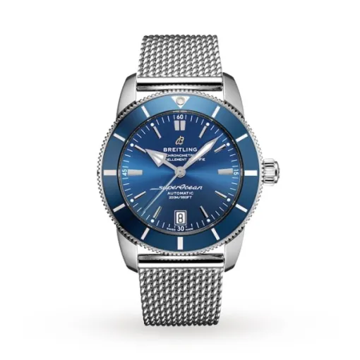 Breitling Superocean Heritage Men Automatic Blue Stainless Steel Watch AB2010161C1A1