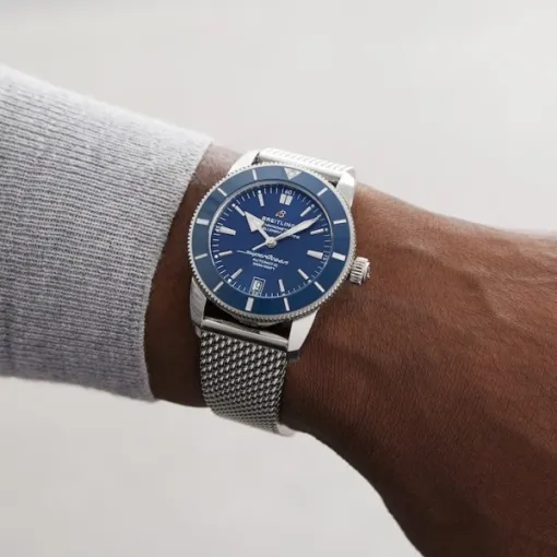 Breitling Superocean Heritage Men Automatic Blue Stainless Steel Watch AB2010161C1A1 - Image 6