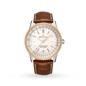 Breitling Navitimer Men Automatic Silver Leather Watch U17325211G1P1