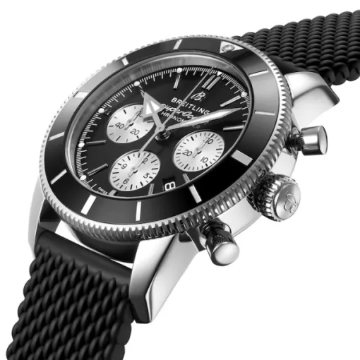 Breitling Superocean Heritage Men Automatic Black Rubber Watch AB0162121B1S1 - Image 2
