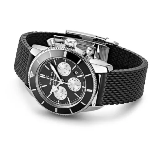 Breitling Superocean Heritage Men Automatic Black Rubber Watch AB0162121B1S1 - Image 3