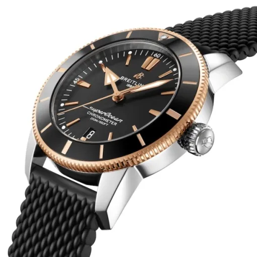 Breitling Superocean Heritage Men Automatic Black Rubber Watch UB2030121B1S1 - Image 2