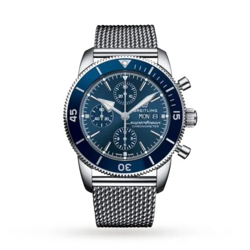 Breitling Superocean Heritage Men Automatic Blue Stainless Steel Watch A13313161C1A1