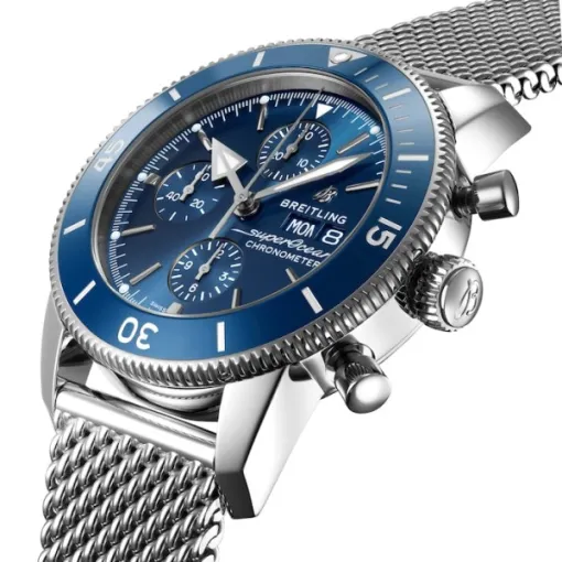 Breitling Superocean Heritage Men Automatic Blue Stainless Steel Watch A13313161C1A1 - Image 2
