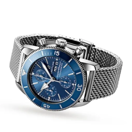 Breitling Superocean Heritage Men Automatic Blue Stainless Steel Watch A13313161C1A1 - Image 3