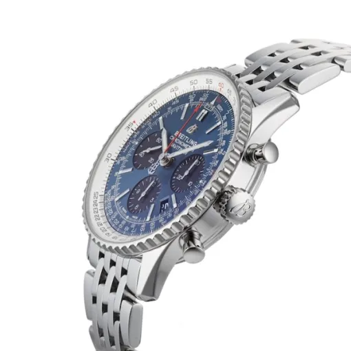 Breitling Navitimer Men Automatic Blue Stainless Steel Watch AB0121211C1A1 - Image 6