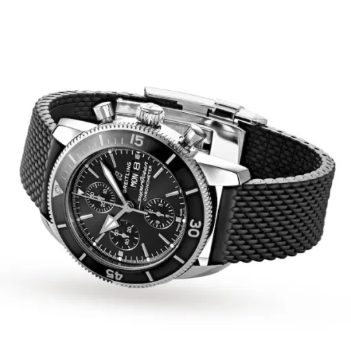 Breitling Superocean Heritage Men Automatic Black Rubber Watch A13313121B1S1 - Image 3